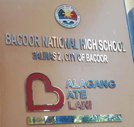 City of Bacoor National High School .